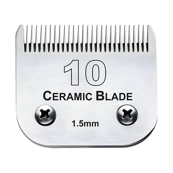 FACEGA (Size 10) Detachable Ceramic Blade Compatible with Pet Dog Clippers Dog Grooming Blades