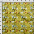 thumbnail image 4 of oneOone Polyester Spandex Off White Fabric Unicorn Pattern Sewing Material Print Fabric By The Yard 56 Inch Wide, 4 of 5