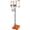 Orange, variant on Teenagers Height Adjustable 5.6-7 'Basket 28" Backboard Portable Basket System for Indoor and Outdoor use