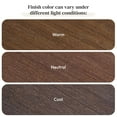 thumbnail image 7 of Now Furniture King Bed Frame, Wooden Platform Bed, Textured Dark Brown, 7 of 7