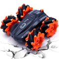 thumbnail image 3 of RC Car Vehicle 360 degree rotación camión juguete para carreras escalada coche de telemando para niños niñas Navidad cumpleaños s , Naranja Yotijar Coche acrobático RC, 3 of 10