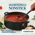 thumbnail image 5 of Farberware Easy Clean 8 Quart Nonstick Stockpot / Dutch Oven, Dishwasher Safe, Black, 5 of 13