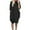 Black, variant on Plus Size Dress with Pocket Round Neck Short Sleeve T Shirt Dress Daily Casual Loose Midi Dresses for Women Black XXXXL