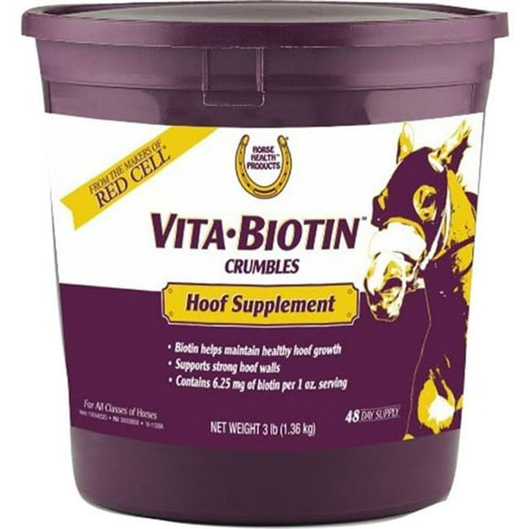 Farnam Horse Health 100542321 20 Lb Horse Health Crumbles Vita Biotine
