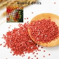 Dmc 445 Diamond Painting Beads,2000Pcs Round Square Diamond Painting