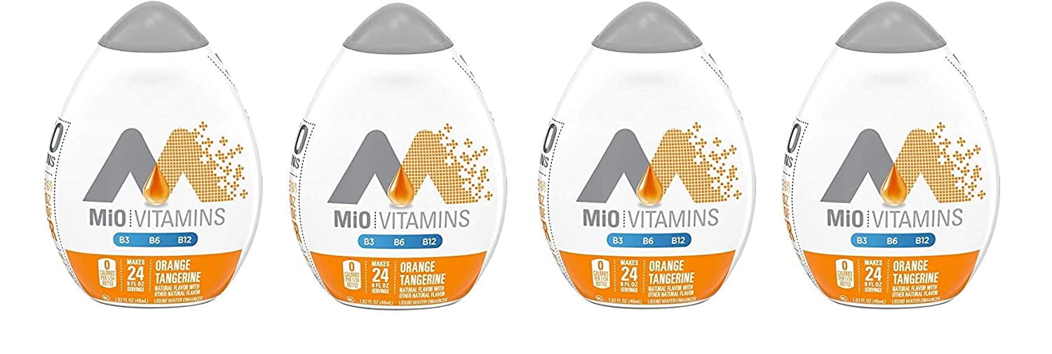 Mio Water Enhancer (Orange Tangerine, Pack of 4)