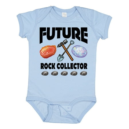 

Inktastic Future Rock Collector Gift Baby Boy or Baby Girl Bodysuit
