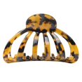 thumbnail image 1 of Leopard Hair Clips, Bohemian Tortoise Celluloid French Design Barrettes Shell Hair Claw Clips Strong Hold Big Hair Jaw Clips for Thick Hair Accessorie, 1 of 4