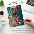 thumbnail image 5 of FMSHPON Santa Claus Christmas Clipboard Hardboard Wood Nursing Clip Board and Pull for Standard A4 Letter 13x9 inches, 5 of 8