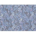 thumbnail image 2 of Zelouf Faded Diamond Print Yoryu , Sewing, DIY, Crafts Fabric by the Yard, Blue/black, 3 Yard, 2 of 2