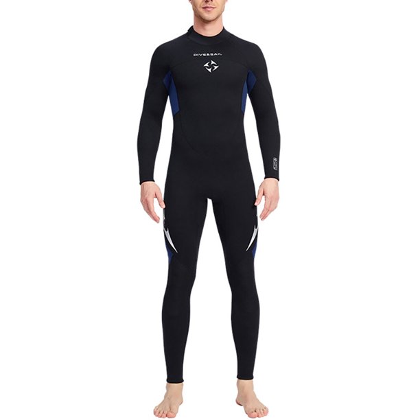 Sonducket BUCEO SAIL 3MM Trajes de neopreno SCR Traje de buceo de neopreno Traje de baño Resistente al desgaste Traje de surf con protección para Deportes acuáticos azul oscuro 3XL Sonducket OD003296-20