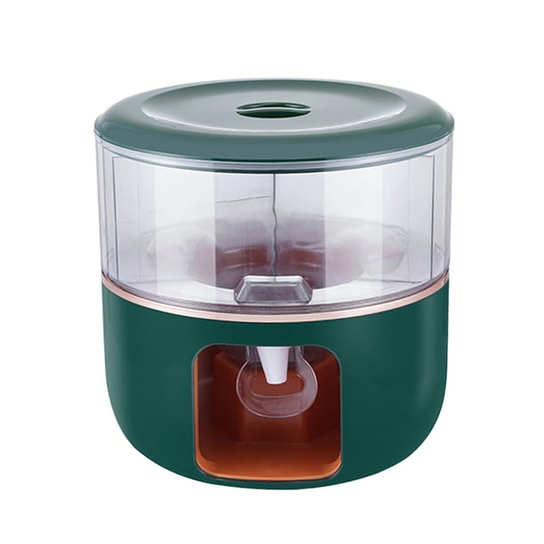 Dispensador de bebidas con grifo de Girado fresco Té Botella de agua fría Contenedor de agua para escritorio Verde Sunnimix Dispensador de bebidas