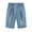 Light Blue, variant on IROINNID Cotton Bermuda Shorts for Women Summer Printed Five Points Large Size Cotton Linen Pants Pants Shorts,Black