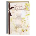 thumbnail image 1 of Tarjeta de felicitación Hallmark Mahogany Religious Sympathy, 1 of 8
