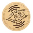 thumbnail image 3 of EeaseCA Wooden Guitar Soundhole Cover Folk Guitar Sound Hole Cover Guitar Block Protector Cover, 3 of 7