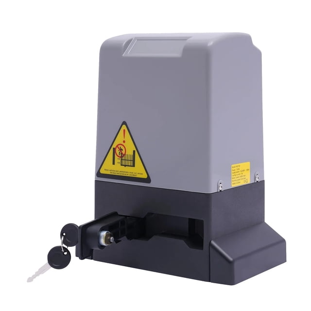 370W/550W/750W Sliding Electric Gate Opener Set Automatic Motor Hardware Metal Fast Door Opener 1200/1800KG W/Remote Control ,Easy to Install