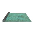 thumbnail image 2 of Ahgly Company Indoor Rectangle Oriental Light Blue Traditional Area Rugs, 7' x 9', 2 of 4