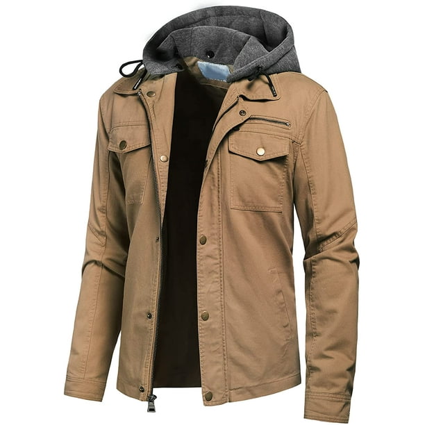 Mens canvas deals field jacket