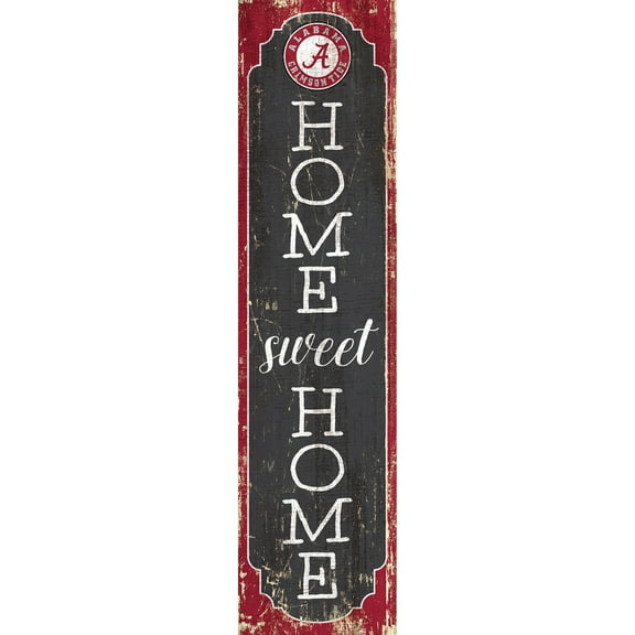 Alabama Crimson Tide 24" Home Sweet Home Leaner Sign