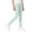 A28 Green, variant on Toddler Girls Ribbed Leggings Stretchy Pull-On Pants Elastic Waist Cute Lettuce Trim Ruffle Hem Soft Breathable Everyday Casual Trousers School Playwear