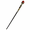 Red Jade, variant on 10.2 Inch Halloween Crystal Magic Wand – DIY Decorative Wizard Staff with Gemstone Handle, Perfect for Cosplay, Party, Halloween Decor, and Gift
