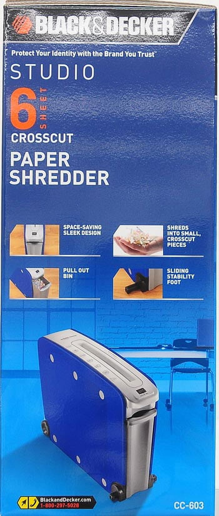 Black & Decker CC-800 Paper Shredder