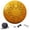 Gold, variant on 6 Inch 8 Notes Steel Tongue Drum Handpan Drum Percussion Instruments (Navy Blue)