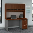 thumbnail image 7 of Pemberly Row 60W Desk with Hutch and Drawers in Hansen Cherry - Engineered Wood, 7 of 7