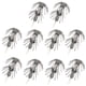 thumbnail image 1 of 10 Piezas de Señuelos de Pesca Cola Anzuelos de Calamar Agua Salada 020 Luminous Squid Lure Hook, 1 of 8
