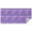 Purple Butterfly Pattern, variant on Purple Orange White Butterfly Pattern Rectangle Tablecloth 60"x84",Waterproof Polyester Rectangle Table Cloth, Wipeable Spillproof Polyester Tablecloth for Dining, Camping, Indoor and Outdoor