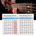 Bass Guitar Chords Chart 4?String Electric Reference Paper Exercise