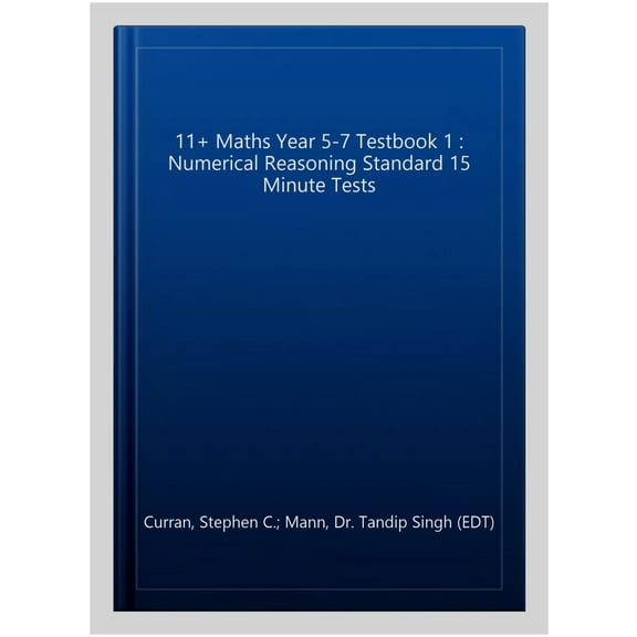 11  Maths Year 5-7 Testbook 1