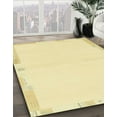 thumbnail image 2 of Ahgly Company Indoor Rectangle Abstract Sun Yellow Solid Area Rugs, 5' x 8', 2 of 6