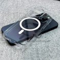 thumbnail image 3 of Original Ultra Thin For Magsafe Transparent Case For iPhone 15 14 13 12 Pro Max Magnetic Wireless Charge Glossy Clear PC Cover, 3 of 5