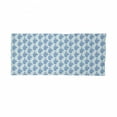 thumbnail image 2 of Bunny Neck Gaiter, Funny Rabbits on Polka Dots, Unisex, Blue Baby Blue and Cream, by Ambesonne, 2 of 3