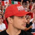 thumbnail image 5 of WKSCLPAI 2026 North America Soccer Tournament Welcome Baseball Cap, Adjustable Unisex Vintage Washed Hat for Soccer Fans, Red, 5 of 8