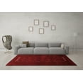 thumbnail image 3 of Ahgly Company Indoor Square Persian Red Traditional Area Rugs, 5' Square, 3 of 4
