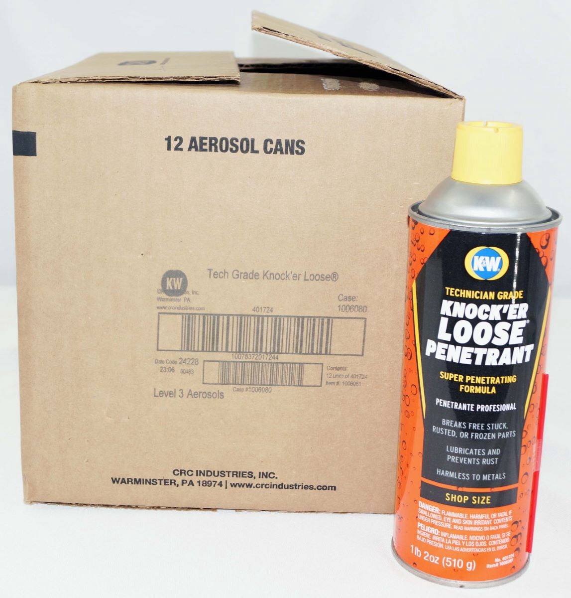 CRC Food Grade Silicone Lubricant Spray - Heavy-Duty, NSF H1 - 12 Pack, 10  Oz - Walmart.com
