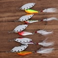 thumbnail image 1 of Aparejo De Cebo De Pesca, 96 G 8,5 Cm Atractivo Señuelo De Pesca Artificial, Para Amantes De La Pesca Niños Adultos Atraer Peces Diversión Al Aire Libre Mar / Agua Dulce YLSHRF Caja de 5 uds embalada, 1 of 8