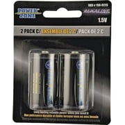 Powerzone LR14-2P-DB Alkaline Battery, C Battery, 1.5 V Battery 12 Pack