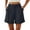 Navy, variant on NAFUU Shorts for Women Trendy Women's Summer Dressy Casual Elastic High Waisted Wide Leg Suit Shorts Comfy Elagant Work Trouser Shorts Sport Hiking Shorts