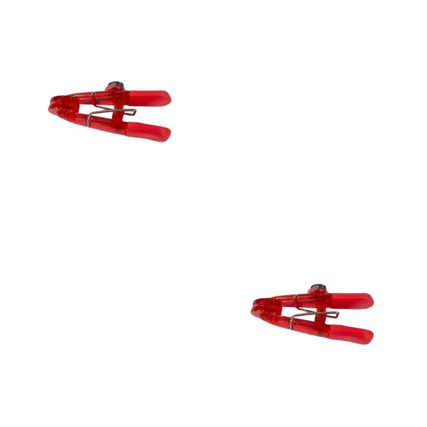 Clip sellador de bolsas de alimentos Inteprter para refrigerador Rojo 2piezas