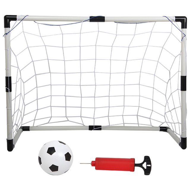 Entrenador de patadas Kit de portería de fútbol para niños deportivos Juguetes para interiores y exteriores el ejercicio de sus hijos para niños Niñas a de 3 , P 95x48x70cm Magideal Entrenador de patadas