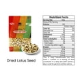 thumbnail image 3 of Natural 2LB Dried Lotus Seeds Dried White Lotus Seeds Lian ZI, Rich In Methionine for Health Herbal Tea Cooking Porridge and Soup Raw Material, 3 of 8