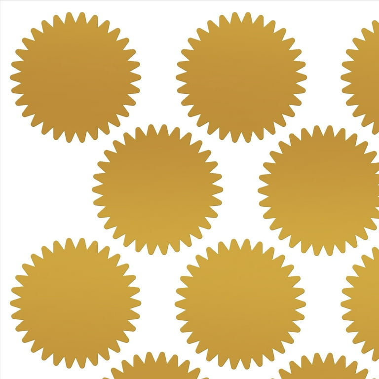 Great Papers! Gold Certificate Seal, 100/Pack (901200PK2)