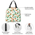 thumbnail image 3 of Pofeuu Cute Carrot Print Lunch Bag Lunch Box Large Capacity Insulated Lunch Bag for Adult, Leakproof Reusable Lunch Tote Bags for Work, 3 of 5