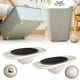 thumbnail image 3 of Polea giratoria para caja de almacenamiento, 4 ruedas pequeñas, rotación de 360 grados, deslizamiento suave, para mudanzas, muebles de oficina y transporte pesado. Blahzhy, 3 of 9