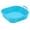 A004- Sky Blue, variant on Air Fryer Accessories, 8X7X2 Inch Square Air Fryer Liners, Silicone Air Fryer Liners, Reusable Air Fryer Liners, Gray Non-Stick Silicone Baking Mat Heat Resistant for Oven Air