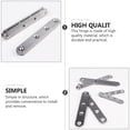 thumbnail image 2 of CRAFTHROU 6Pack Stainless Steel Hinge Kitchen Door Hinges Silver Accessory Installation, 2 of 6