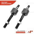 thumbnail image 4 of A-Premium 10Pcs Front Suspension Kit Sway Bar Link Tie Rod End Ball Joint Compatible with Honda Accord 1990 1991 1992 1993 L4 2.2L, 4 of 8